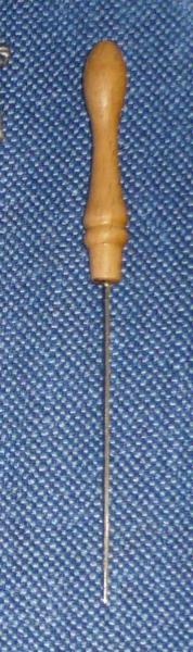 Wegstecknadel/Prikker helles Holz ca 14,8 cm lang