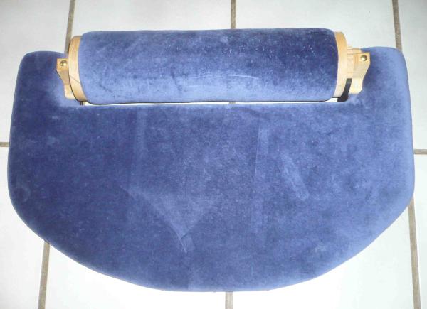 Finnischen Klöppelbrett mit Rolle blau