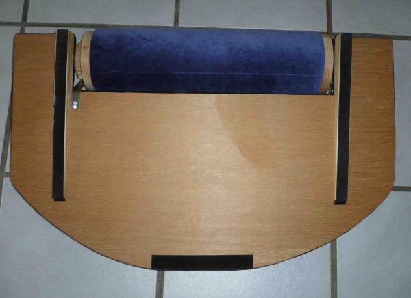 Finnischen Klöppelbrett mit Rolle blau