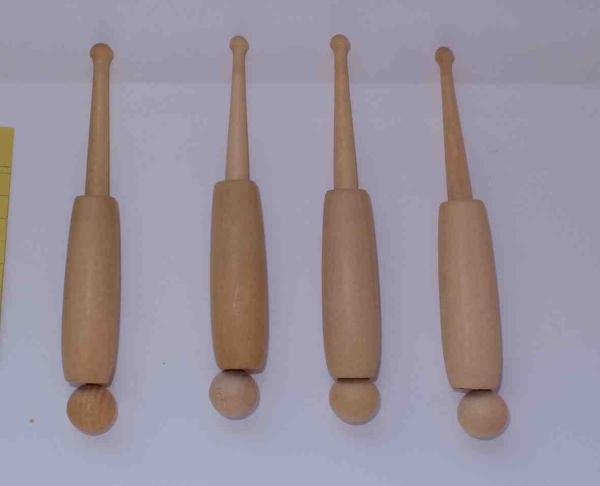 Hülsenklöppel glatte Hülse ca 11,7 cm lang