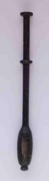 Set 5 Bincheklöppel ca 9,6 cm verschiedene Edelhölzer