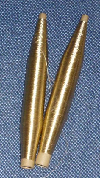 Feine Seide helles gold ca 21 Gramm