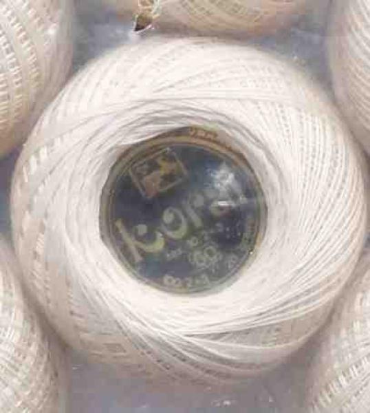 koral Häkelgarn 60 creme 20 Gramm