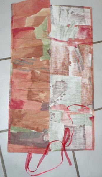 Fächertasche für Klöppel ca 38 x67 cm