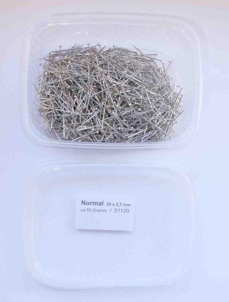 Stecknadeln 30 x 0,7 mm 50 Gramm