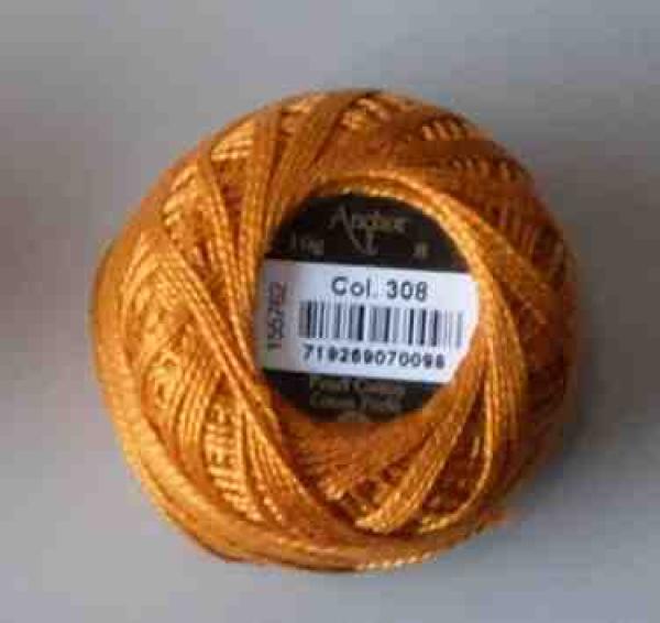 Anchor Perlgarn 8 Col 308 10 Gr