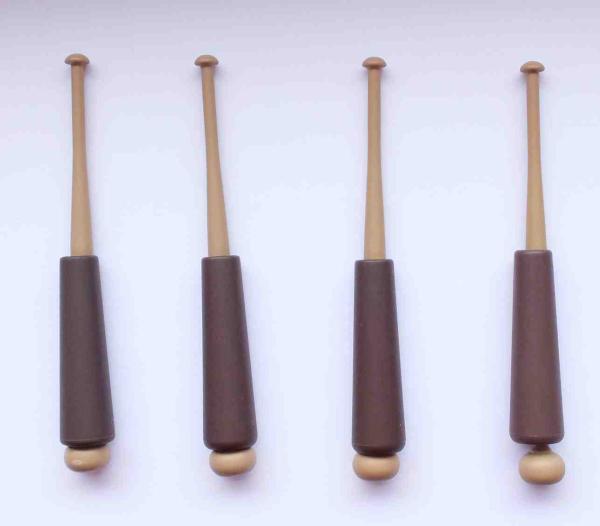 DDR Plastikhülsenklöppel 13,4 cm