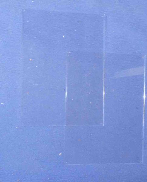 Set 2 Plexischeiben 1 x 18 x 24 xm + 1 x 24 x 30 cm