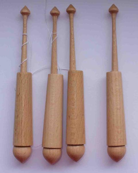 Hülsenklöppel ca 13,7 cm lang "Weigel"