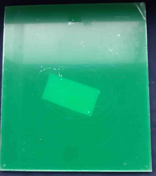 Spitzenfenster aus Acryl ca 20 x 23 cm