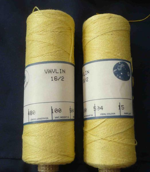Vävlin 16/2 Farbe 504 je 100 Gramm ca 480 Meter Leinengarn