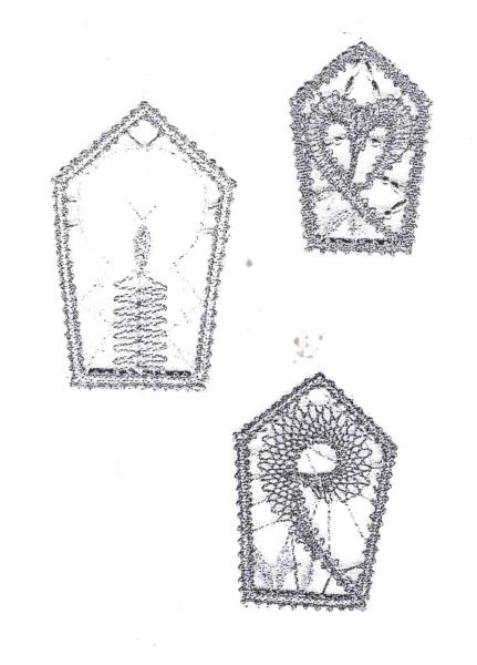 Kleine Laternen von Colorart & Klöppeln Heike Schenk