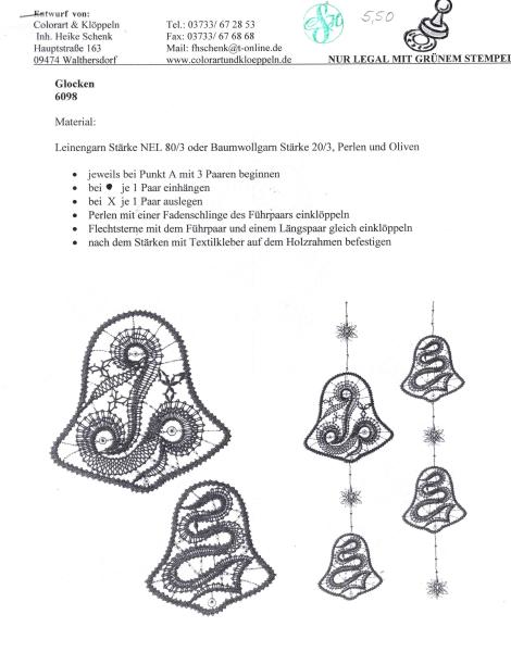 Glocken 6098 von Colorart & Klöppeln Heike Schenk
