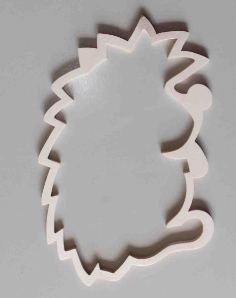 Holzrahmen "Igel" ca 13 cm hoch