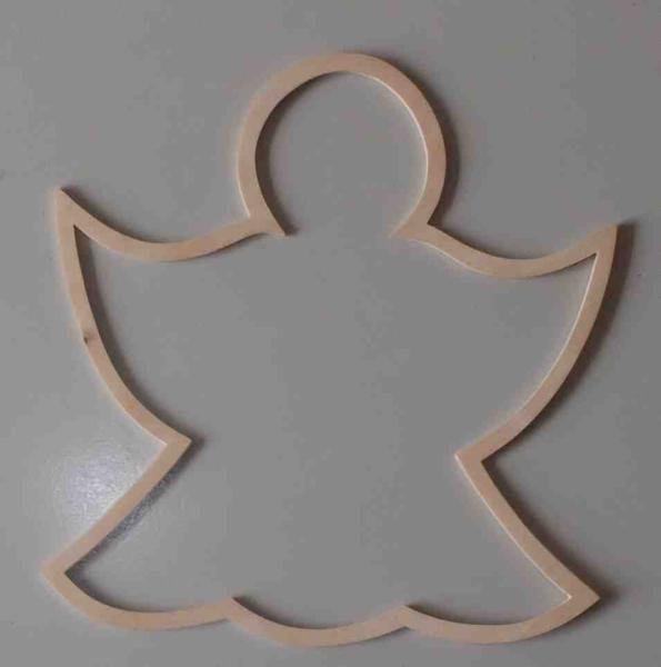 Holzrahmen "Engel" ca 20,5 cm hoch