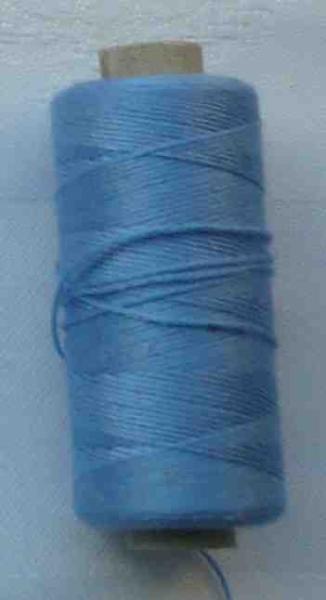 Schappeseide blau 10 Gramm