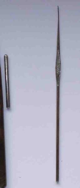 Häkelnadel 0,6 mm Metall