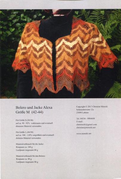 Bolero und Jacke by Christine Mirecki