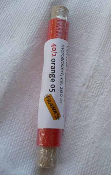 Frank´s Cotton - Thread 40/2 Orange 05
