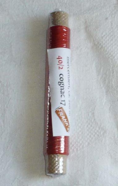 Frank´s Cotton - Thread 40/2   cognac 17