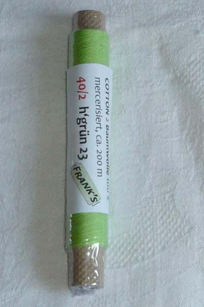 Frank´s Cotton - Thread 40/2   lightgreen 23