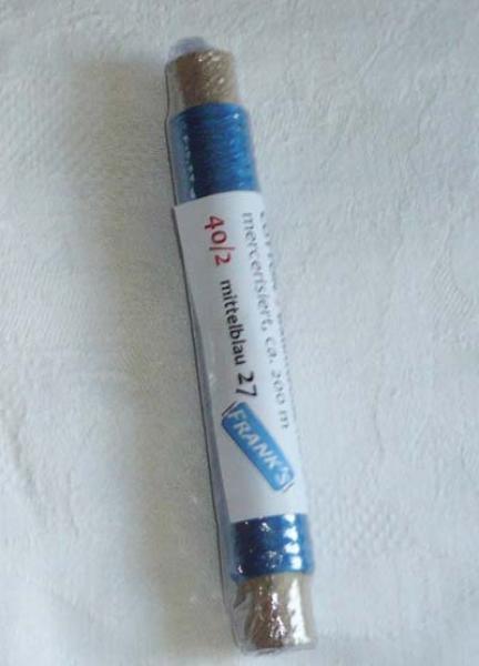 Frank´s Cotton - Thread 40/2   blue 27