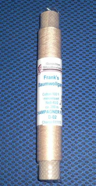 Frank´s Cotton - Thread 40/2 Champangner Rose 32
