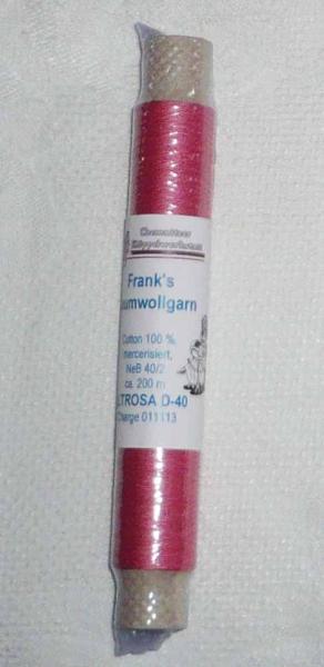 Frank´s Cotton - Thread 40/2 pink 40