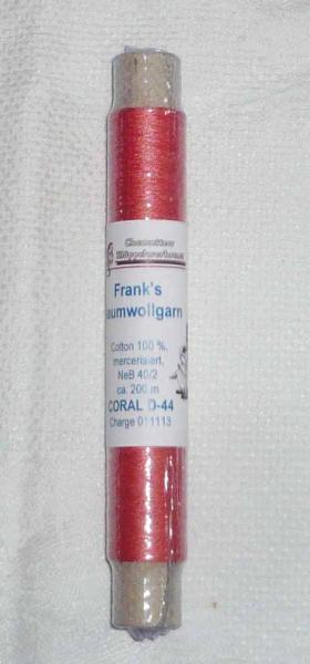 Frank´s Cotton - Thread 40/2 Coral 44