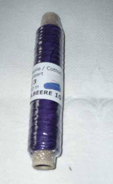 Frank´s Cotton - Thread 20/3 Heidelbeere 10
