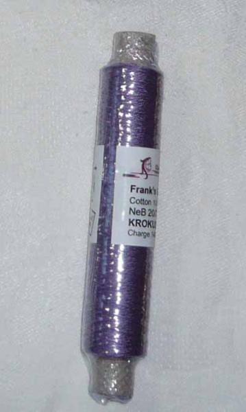 Frank´s Cotton - Thread 20/3 purple 35