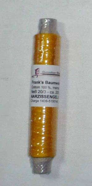 Frank´s Cotton - Thread 20/3 yellow 36