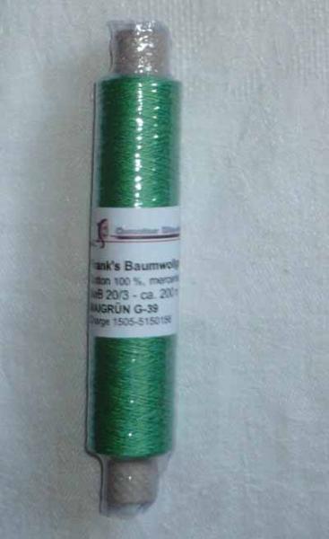 Frank´s Cotton - Thread 20/3 maygreen 39
