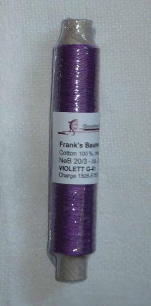 Frank´s Cotton - Thread 20/3 purple 41