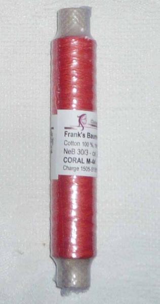 Frank´s Cotton - Thread 20/3 Coral 44