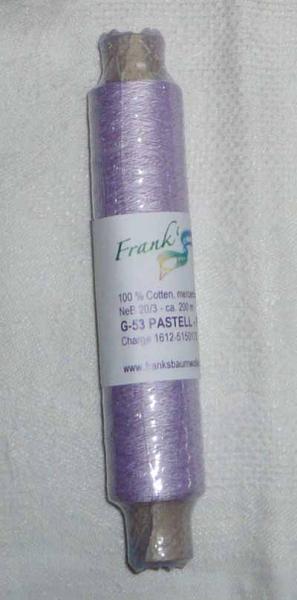 Frank´s Cotton - Thread 20/3 violett 53