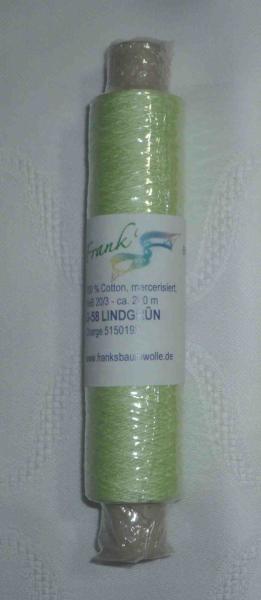 Frank´s Cotton - Thread  20/3 Lindgrün 58