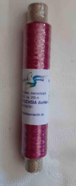 Frank´s Baumwoll - Garn 30/3 Fuchsia dunkel