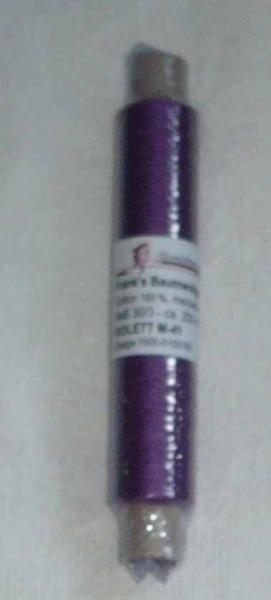 Frank´s Cotton - Thread 30/3 purple 41