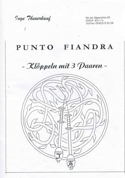 looking for: Punto Fiandra - Klöppeln mit 3 Paare von Inge Theue