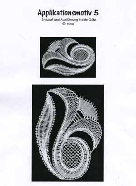 Pattern Applikationsmotif 5 by Heide Goetz