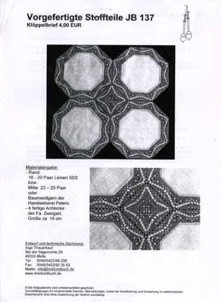 Tablecloth JB 137 by Inge Theuerkauf