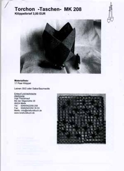 Torchon - Bag - MK 208 by Inge Theuerkauf