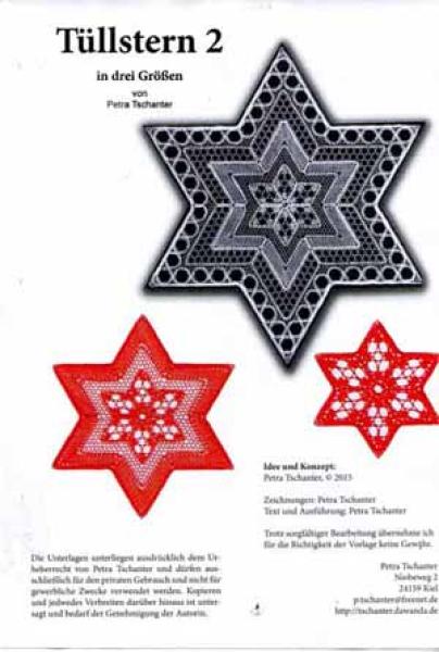Star 2 in 3 designs by Petra Tschanter