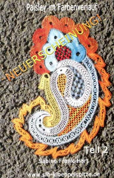 Paisley im Farbverlauf 2 by Sabine Frank-Hart