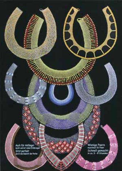 Perlencolliers by Ulrike Voelcker