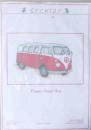 Sticki22 Flower-Power-Bus Stickvorlage