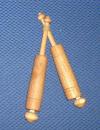 Paar Hülsenklöppel 12 cm