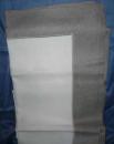 Leinendecke mit Aida Rand 140 x 220