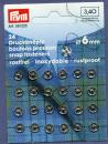 24 Druckknöpfe 6 mm Prym